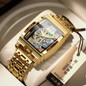 2023 Luxury Watch Fashion Gear Strip Hollowed-out Watch Tourbillon Watch Men's Personality Waterproof Glow — image 8 of 9