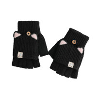 2pcs Women Versatiles Fingerless Mittens Outdoor Autumn Gloves Office Work Glove — image 2 of 16