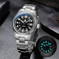 Automatic Watches For Men Stainless Steel Nh35A Movement Diver 200 M Luminescent Dial Analog Dress Watch — image 4 of 9