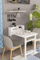 Creative Solid Wood Folding Wall Mounted Kitchen And Balcony Retractable Dining Table Sundries — image 4 of 19