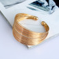 Women Multilayer Open Wide Style Cuff Bracelet Bangle Jewelry Women Statement Jewelry Indian Bangles Christmas Jewelry — image 12 of 13