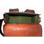 Leather Messenger Handmade Bag Laptop Bag Satchel Bag Padded Messenger Bag School Bag Office bag — image 4 of 4
