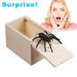 Wooden Prank Trick Practical Joke Home Office Scare Toy Box Gag Spider Mouse Kids Funny Gift — image 6 of 7
