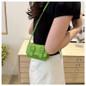 Women's small square bag messenger bag - buckle open and close Korean version/European and American style handbag, casual and formal dual-purpose bag, suitable for daily commuting or special occasions — image 13 of 21