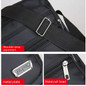 Men Multi-Zipper  Bags Multifunctional Casual Shoulder Bag Lightweight Satchel Crossbody Bags Business Bags — image 5 of 12