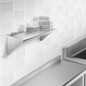 12-in Deep NSF Stainless Steel Kitchen Wall-Mount Shelves — image 5 of 7
