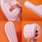 Slippers, Ouples Thick Platform Slippers Eva Soft Slide Sandals For Women & Men Non-Slip Shower Shoes Bath Slippers Summer Beach Slides Hausschuhe — image 6 of 32