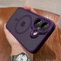 New Black Frosting Translucent Antiskid Case for iPhone 16 15 14 13 12 11 Pro Max Plus Lens Protect Magsafe Magnetic Matte Cover — image 9 of 14
