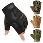 Army Combat 4 Colors Military Cycling Half Finger Breathable Fingerless Anti-slip Tactical Gloves — image 12 of 15