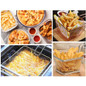 French Fries Basket Fry Storage Kitchen Housewares Stainless Steel Material — image 12 of 12