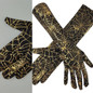 Stretchable Spiderweb Pattern Gloves Soft Breathable Arm Gloves For Halloween Costume Accessories Cosplay Handwear — image 12 of 12