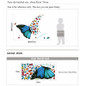 Colorful butterfly Wall Sticker Butterflies for decoration DIY Vinyl Home Decor Art Decals 3D Wallpaper stickers on the wall — image 7 of 14