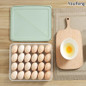 YouPeng Kitchen 24-compartment Refrigerator Egg Box Fresh-keeping Box Plastic Portable Food Storage Box(1PCS/2PCS) — image 5 of 12