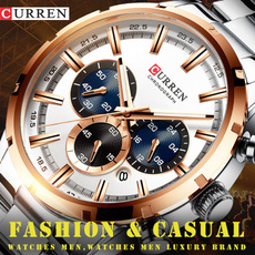 Mens Watches Top Brand Luxury Blue Steel Quartz Chronograph Luxury Men Watch Blue Steel Men's Watch Blue Dial Armbandsur — image 3 of 22