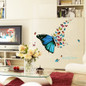 Colorful butterfly Wall Sticker Butterflies for decoration DIY Vinyl Home Decor Art Decals 3D Wallpaper stickers on the wall — image 5 of 14