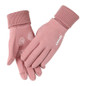Winter Touchscreen Gloves with Fleece Lining - Non-Slip Suede for Driving, Cycling, and Outdoor Sports | Warm Unisex Couples Gloves — image 7 of 15