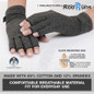RooRuns Health Compression Rheumatoid Relax Finger Pain Relief Joint Care Wrist Support Brace Arthritis Gloves — image 7 of 17