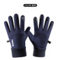 Winter Touchscreen Gloves for Men - Windproof, Waterproof, Cold-Weather Fleece Lined Outdoor & Cycling Gloves — image 11 of 13