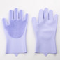 Silicone Dishwashing Gloves with Scrubber – Kitchen Cleaning & Pet Bathing Gloves — image 10 of 10