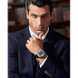 Mens Watches Luxury Tonneau Watches For Men Waterproof 50M Analog Replica Watch Chronograph Calendar Date MenS Dress Business Work Watch Diver Large Square Face Wristwatch — image 4 of 9