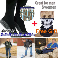 Winter 35 Aluminized Keep Feet Long Sock Heat Fibers Insulation Below Socks 2018 New — image 2 of 9
