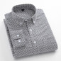 Men's Oxford Shirts Formal Business Long Sleeves Cotton Casual Dress Shirts Tops — image 9 of 13