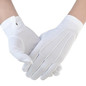 Adult White Gloves for Ceremony School Boys and Girls White Elastic Gloves — image 4 of 10