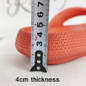 4cm Thickness Ultra Cushioning Flip-flops Slippers Soft Slide Sandals for Women Men Non-Slip Shower Shoes Bath Slippers Summer Beach Slides Women's Flip Flops — image 9 of 45