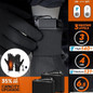 2pack Warm Snowproof Gloves Down Cloth Mittens Durability Windproofed Mittens for Winter Outfits — image 4 of 9