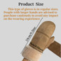 1 Pair of Outdoor Snowboarding Riding Gloves, Winter Warm Touchscreen Gloves, Windproof Fingerless Ski Gloves — image 13 of 19