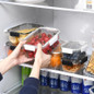 PP Food Storage Box Plastic Transparent Container Set with Lid Leakproof Kitchen Storage Bottle Jar Dry Food Jar Stackable Organizer Box for Freezer,Dishwasher, Oven, Microwave,Leftovers — image 20 of 36