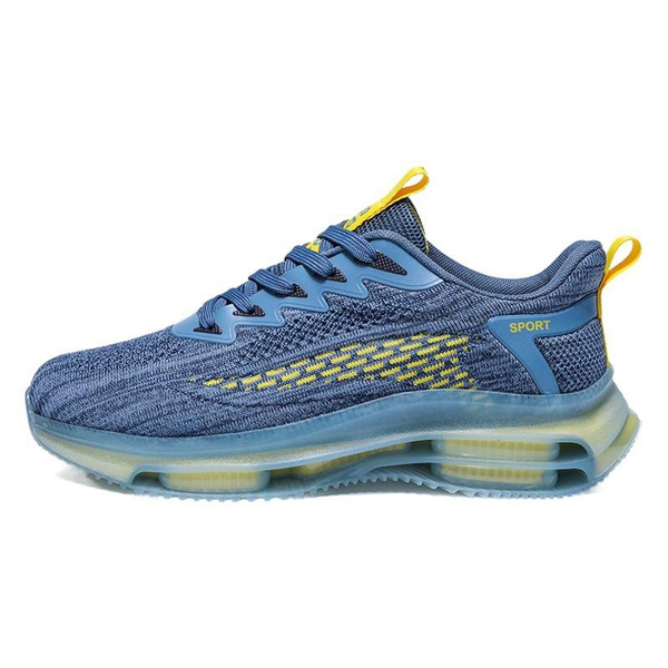 Men's Running Shoes Non Slip Cushioned Casual Sneakers Trendy Dad Shoes Summer Sports Footwear — image 1 of 12