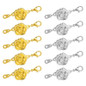 6PCS/10PCS/12PCS Locking Magnetic Clasps Rose Jewelry Magnetic Clasp Necklace Lobster Clasp Closures Magnetic Clasp Connector Chain Extenders for Jewelry Necklace Bracelet — image 23 of 23