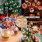 1~24pcs Clear Plastic Fillable Ornaments Ball Christmas DIY Craft Ball Bauble Ornament for Christmas Wedding Party Home Decorations — image 8 of 51