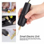 Mini Electric Drills Handheld Micro USB Drill with 3pc Bits Diy Craft Tools — image 5 of 14