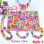 Fahion DIY Children Amblyopia Correction Beads Toys Diy Bracelet Fancy Toy for Children Girl Gifts(16 Styles) — image 13 of 23
