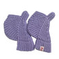 Keep Warm Lengthen Wrist Gloves Solid Color Half Finger Mitten for Teens — image 19 of 20