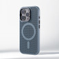 Invisible Lens Holder Honeycomb Grid Mesh Cooling Case For iPhone 17 16 Pro Max 15 14 13 12 Pro Magnetic Wireless Charging Cover — image 14 of 19