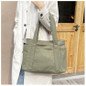 Stylish Corduroy Tote Bag for Women Large Capacity Commuter Shoulder Bag Minimalist Design Crossbody Bag Fashionable and Versatile — image 50 of 61
