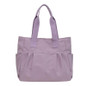 Large Capacity Nylon Tote Bag for Commute, School & Travel, Lightweight Casual Versatile Shoulder Bag — image 8 of 10