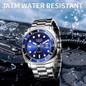 Square Watch Men Business Casual Wristwatch Luxury Luminous Date Quartz Watch Steel Watches — image 13 of 23