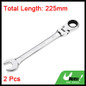 1pc/2pcs Metric Flex-Head Ratcheting Combination Wrench 72 Teeth 12 Point Dual-purpose Rachet Wrench Ended Spanner Hand Tools (6mm-24mm To Choose) — image 26 of 55