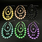 4Pcs/Set Elegant Vintage Pearl Necklace Set Korean Style Women Choker Bridal Wedding Jewelry with Earrings Ring Fashion Accessories — image 33 of 55