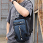 Men's Crossbody Bag, Multi-functional Waterproof Casual Shoulder Bag Fashion Single Shoulder Crossbody Bag Shoulder Backpack With USB Charging Port, Multiple Pockets For Hiking Cycling Mountaineering — image 19 of 34
