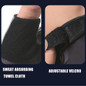 Breathable Sports Glove Half Finger Fitness Glove Fingerless Cycling Glove — image 5 of 10