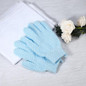 1 Pair Nylon Exfoliating Bath Gloves Double Sided Exfoliating Gloves for Beauty Spa Massage Skin Shower Scrubber Bathing Accessories — image 8 of 11