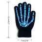 Novelty Halloween Glowing Claw Gloves Scary Cosplay Costume Full Finger Gloves Adult Unisex Gothic Knitting Gloves BUT — image 5 of 15