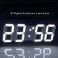 1PC LED Nordic Digital Alarm Electronic Clocks Wall Clocks Hanging Watch Table Clock USB LED Digital Table Wall Clock — image 11 of 18