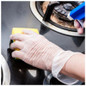 Disposable PVC Gloves - Clear Household Cleaning Food Prep Protective Gloves — image 6 of 7