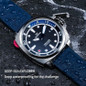 Swiss Automatic Movement Dive Watches For Men Casual Men'S Watch With Rubber StrapSapphire Glass DialLuminous Hands And Hour Markers200M Waterproof For Diving Or Underwater Sport — image 5 of 8